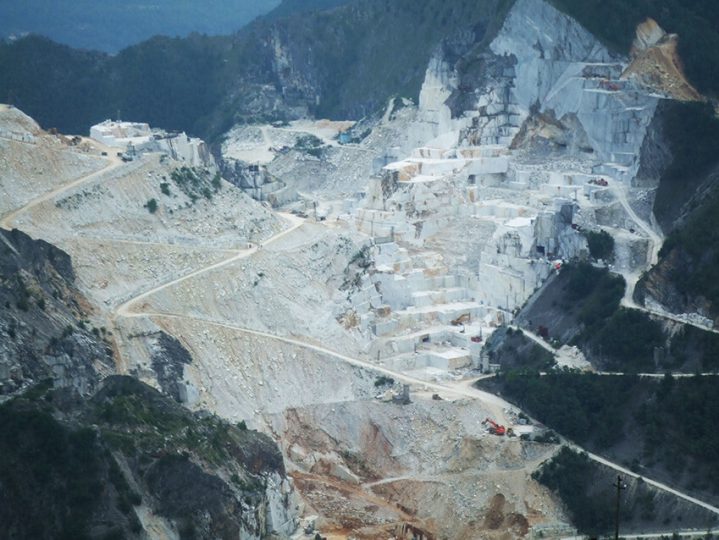 Sunshare - Work in Progress - Carrara marble quarry